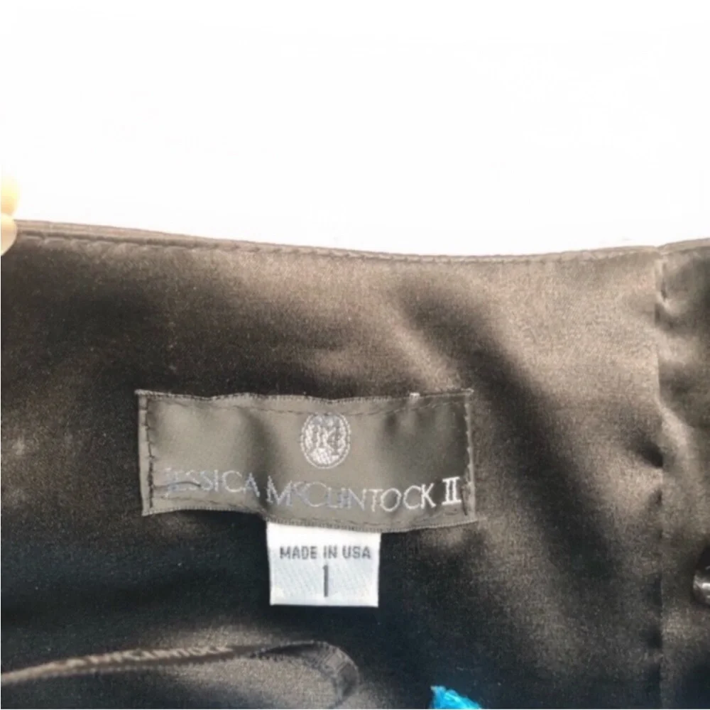 Jessica McClintock High Low Prom Dress - Picture 3 of 7